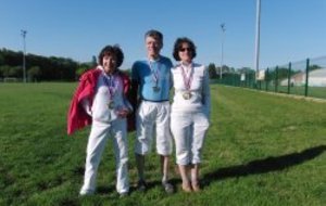 Vainqueurs contre le vent à Prèvessin