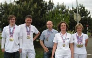 Plein de médailles du DAC à Prévessin