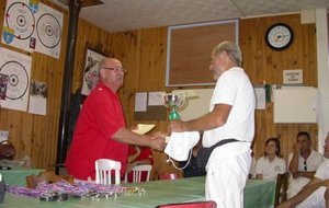 La remises des trophées