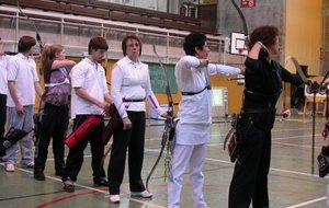 Au premier plan Geneviève( Annemasse) et Myrta