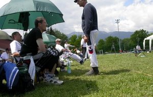 Jojo en discussion avec Richard