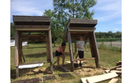Réfection partielle des cibles